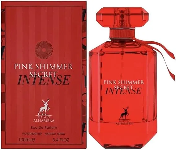 Maison Alhambra Pink Shimmer Secret Intense Edp 100ml Women