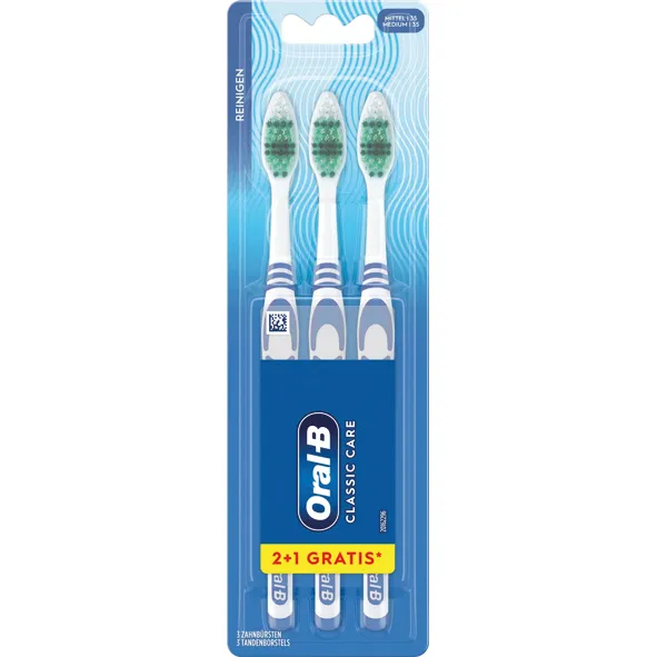 [26-020] Oral-B Classic Care 2+1 Toothbrush