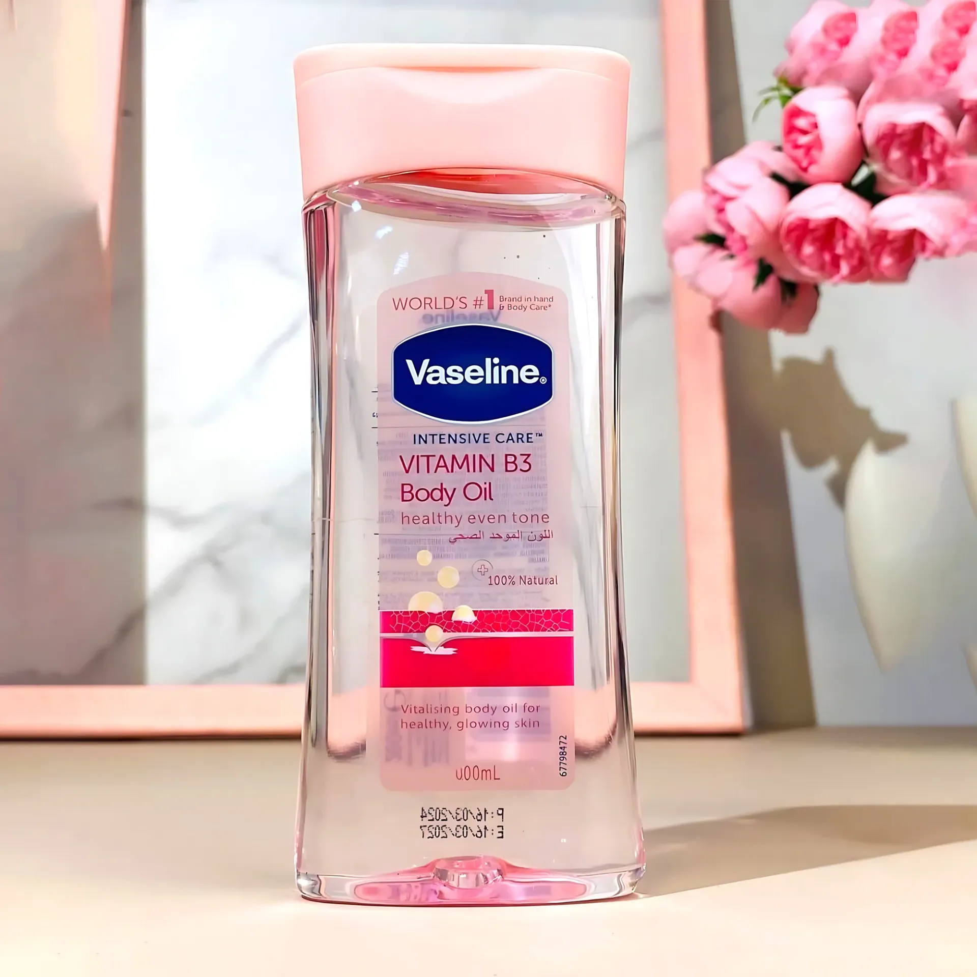 Vaseline Body Oil Vitamin B3 Flower 400ml