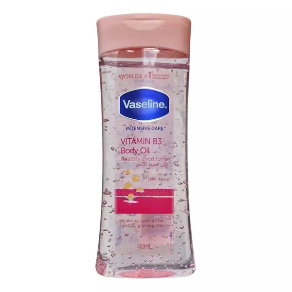 [26-029] Vaseline Body Oil Vitamin B3 Flower 400ml