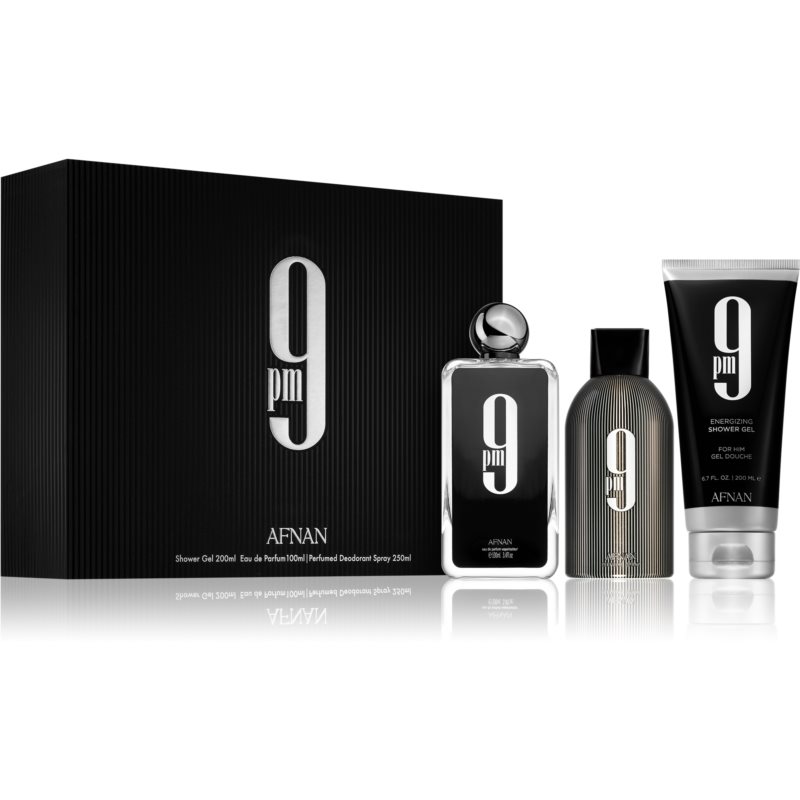 [26-156] Afnan 9PM Eau de Parfum for Men 3 Piece Gift Set Inspired by Jean Paul Gaultier Ultra Male