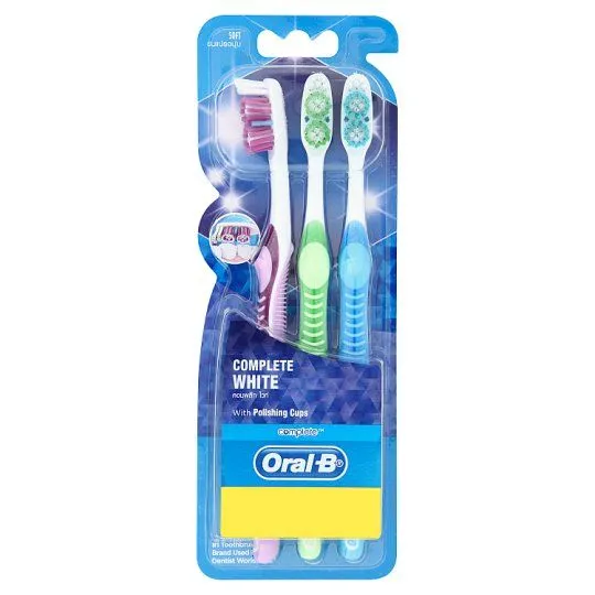 [26-162] Oral-B Complete White Toothbrush 2+1 96*