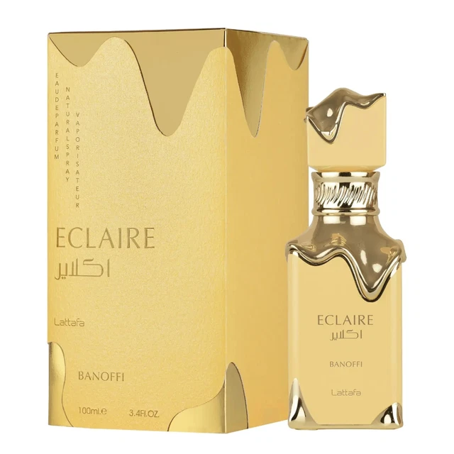 [26-164] Lattafa Eclaire Banoffee Eau de Parfum for Women 100ml Inspired by Jousset Parfums Accident À La Vanille Madeleine de Proust