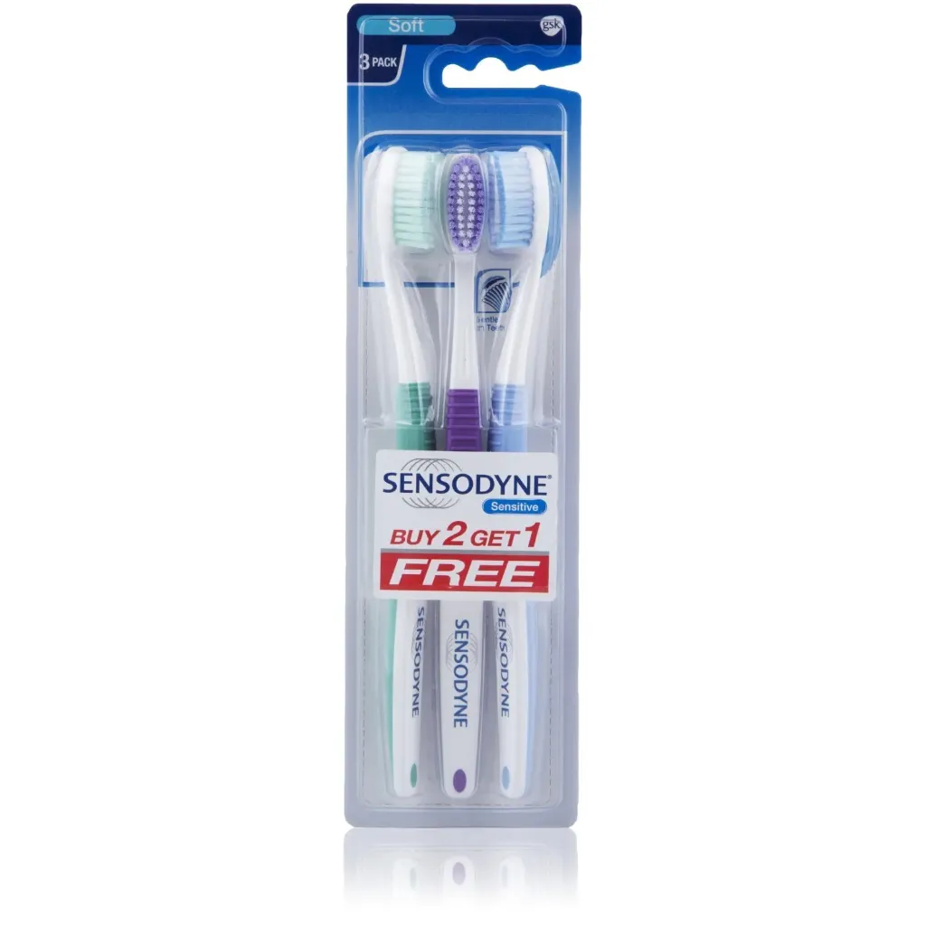 [26-180] Sensodyne Sensitive Soft Toothbrush 3* 144*