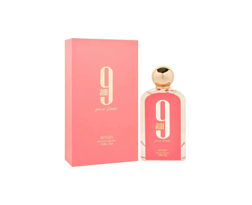 [26-181] Afnan 9 AM Pour Femme Edp 100ml Women