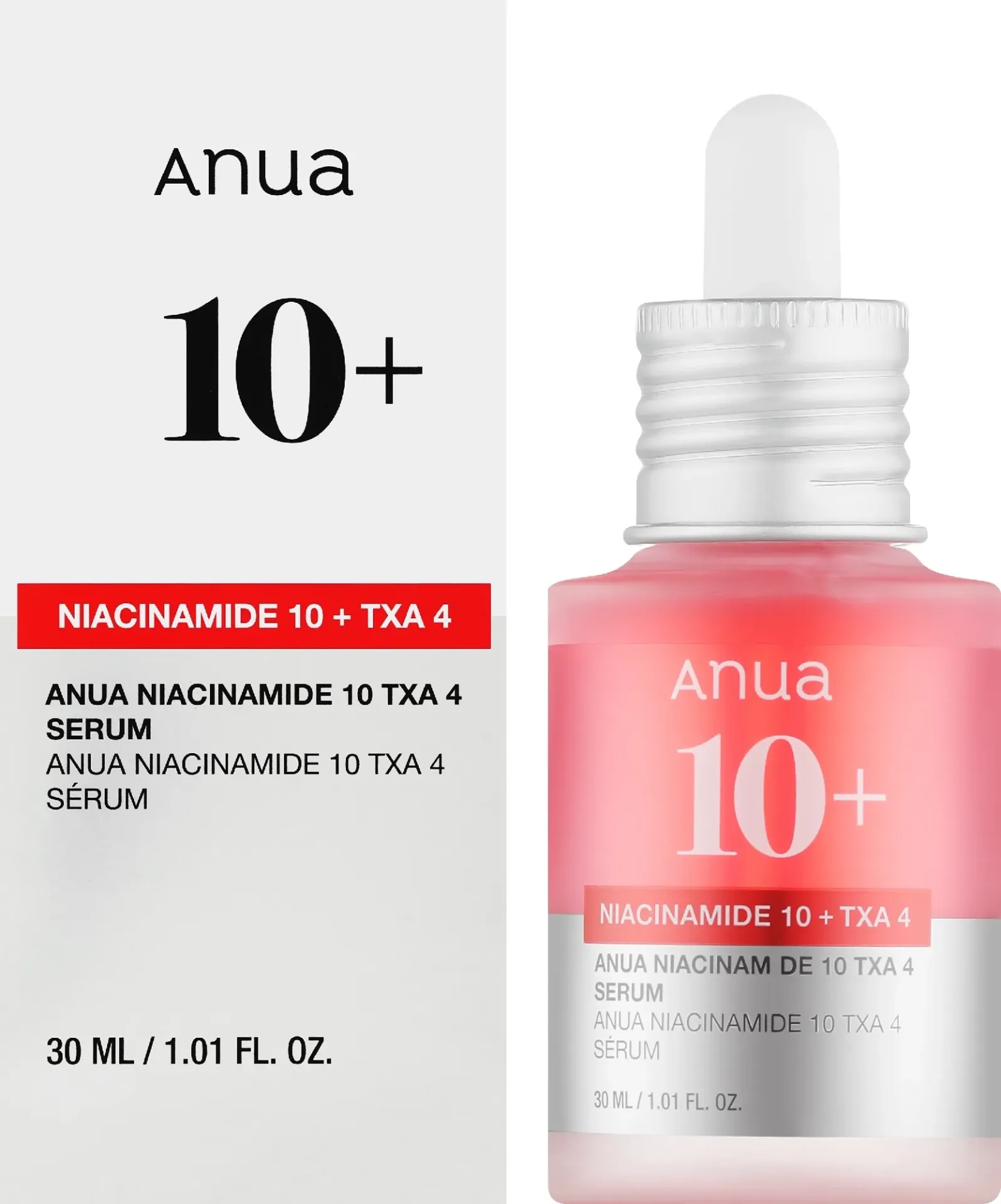 [26-194] ANUA Niacinamide 10% + TXA 4% Dark Spot Correcting Serum 30ml Unisex