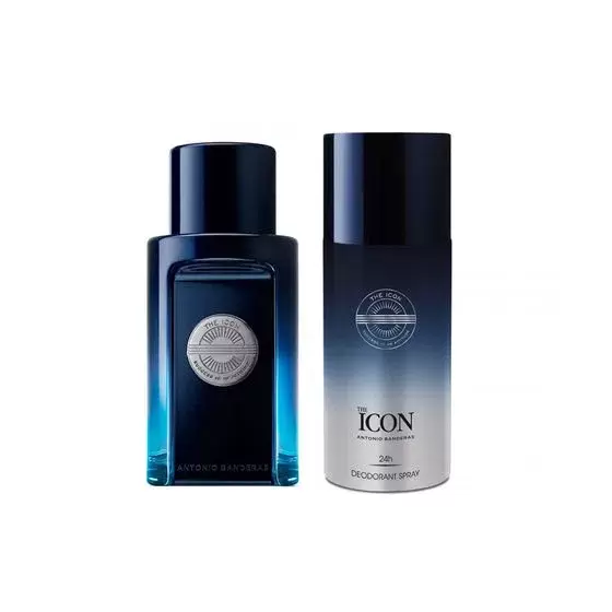 [26-240] Antonio Banderas The Icon Eau de Parfum 100ml Gift Set for Men