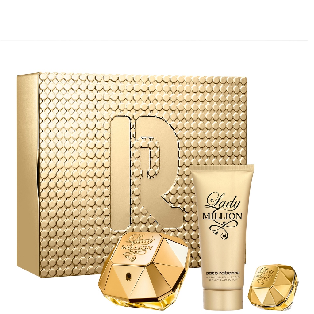 [26-265] Paco Rabanne Lady Million Perfume Set 80ml