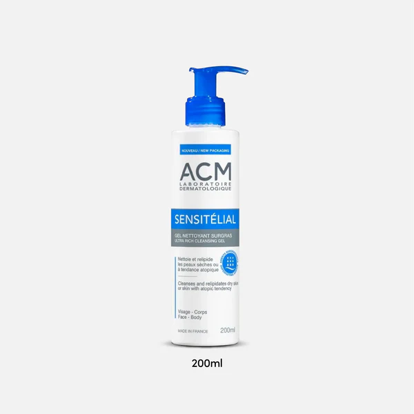 [26-285] ACM Sensitélial Ultra-Rich Cleansing Gel 200ml Unisex