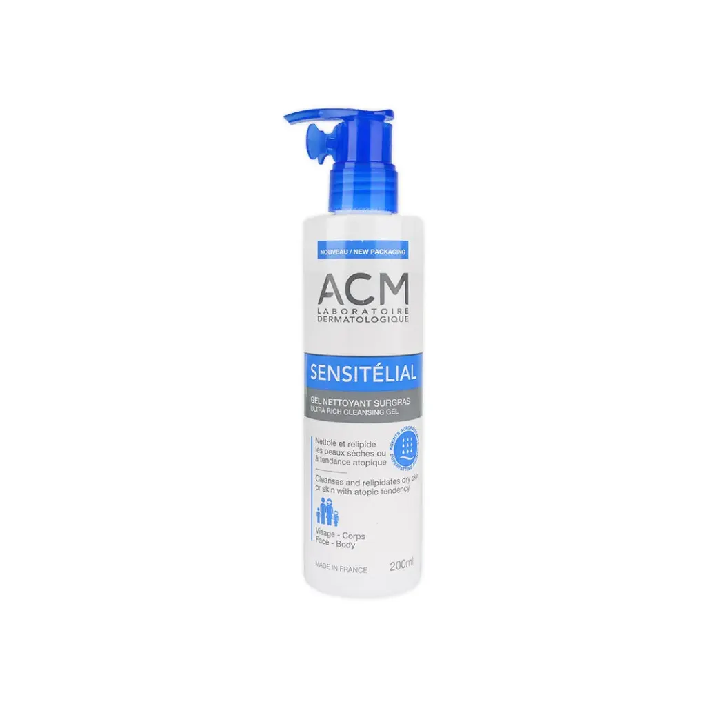 [26-285] ACM Sensitélial Ultra-Rich Cleansing Gel 200ml Unisex