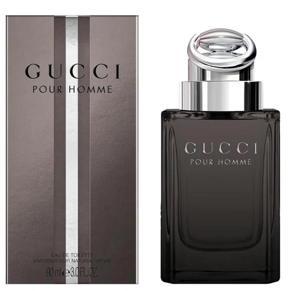 [3-025] Gucci Gucci Pour Homme Eau de Toilette 90ml for Men