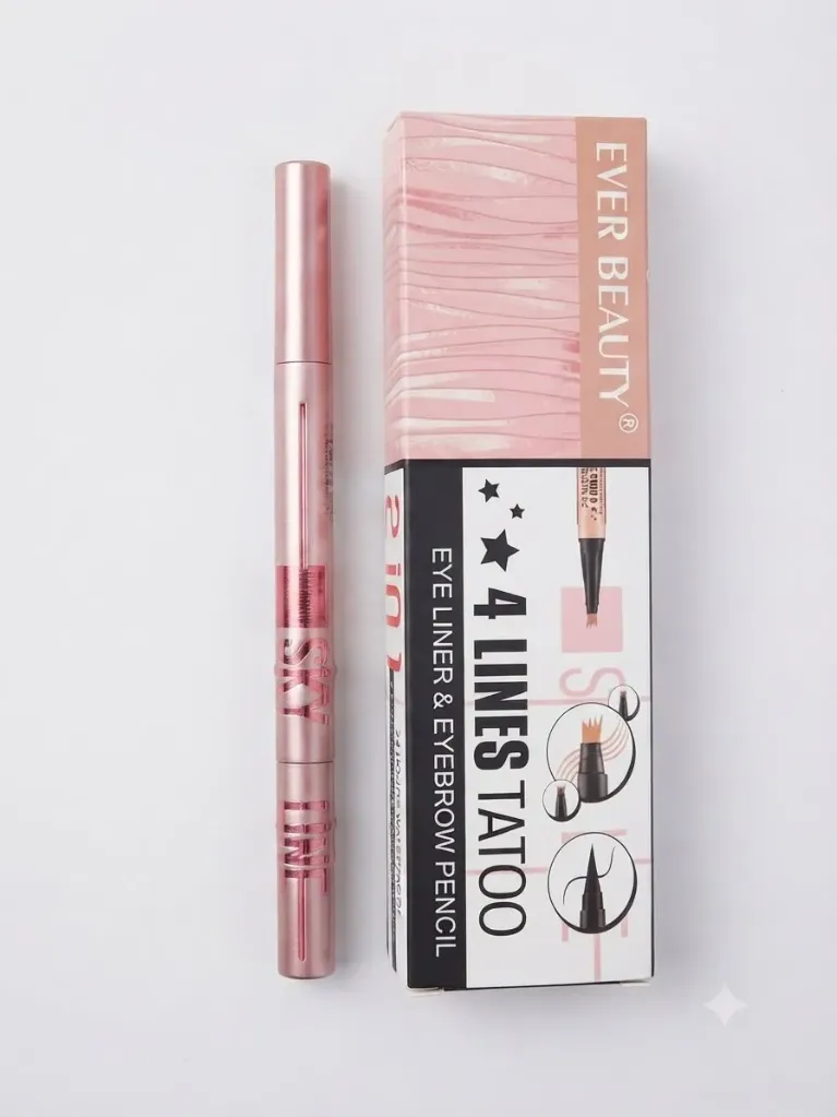 Ever Beauty 2 in 1 EyeLiner & EyeBrow Pencil | WateProof