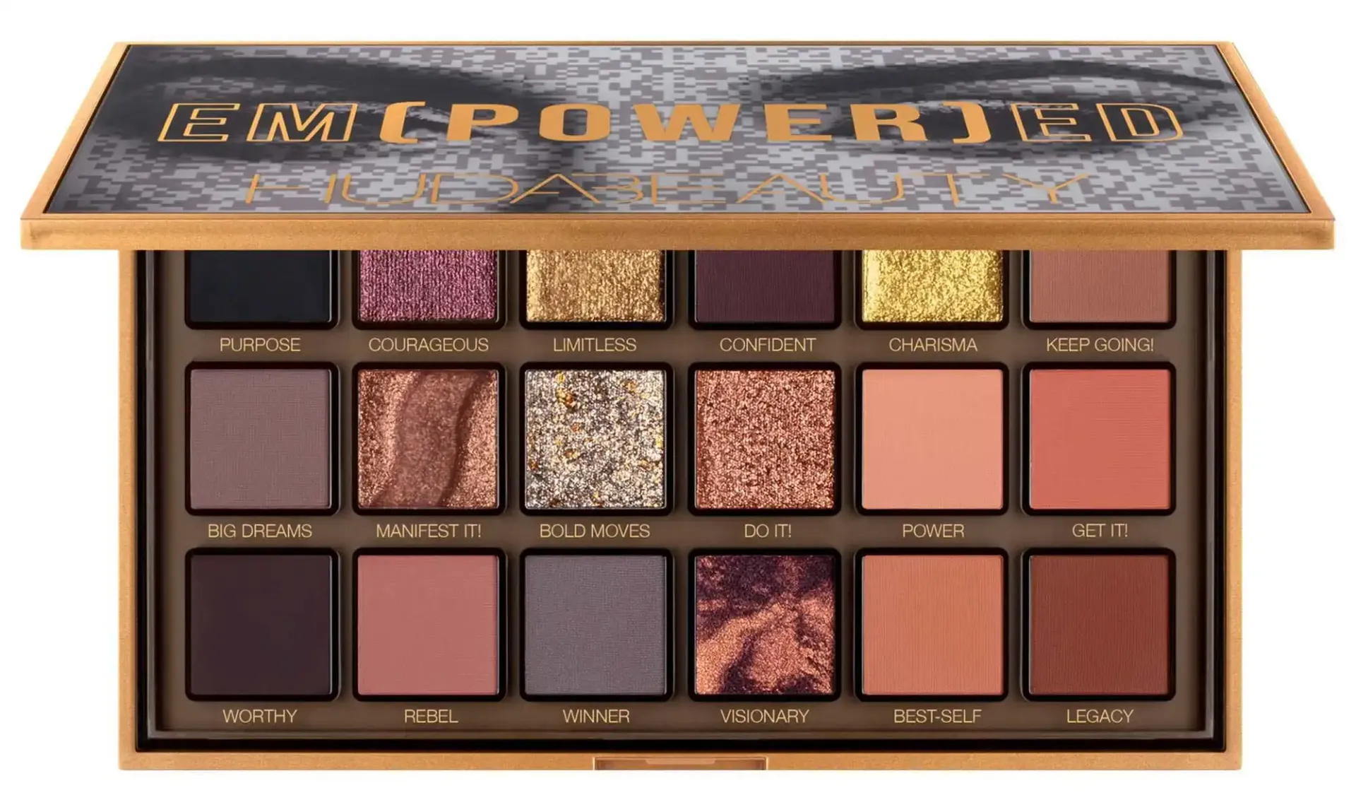 [8797] Ever Beauty Empowered 18 Color Eyeshadow Palette