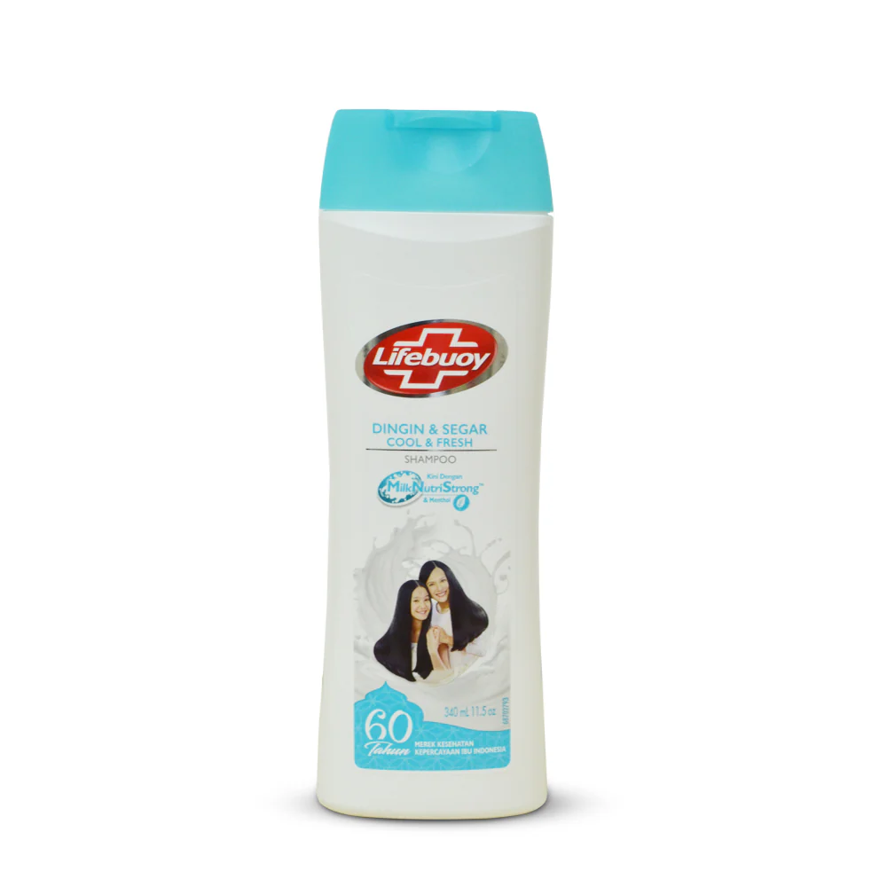 [9-351] Lifebuoy Shampoo 340ml (COOL & FRESH)