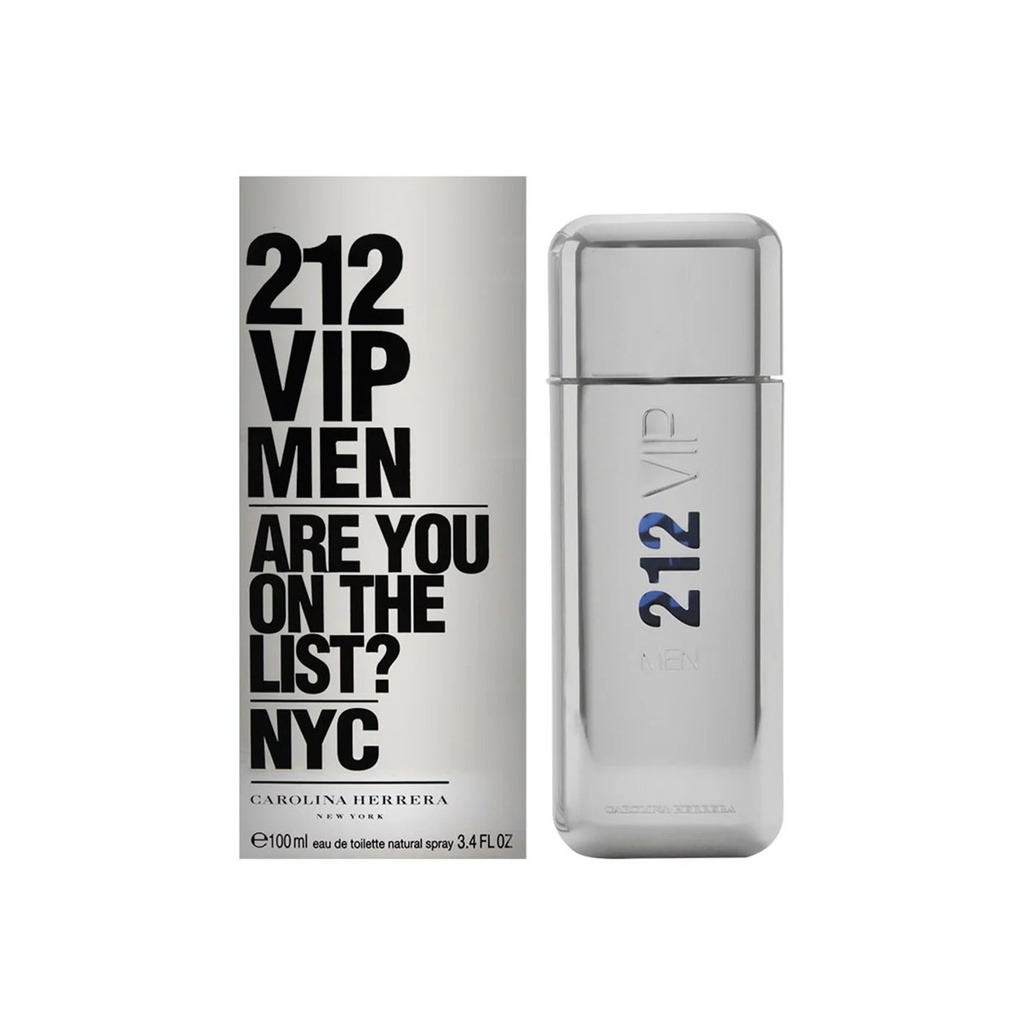 [9-800] Carolina Herrera 212 VIP Men Eau de Toilette 100ml for Men