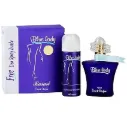 Rasasi Blue Lady Women's Perfume 40ml + Free Deo