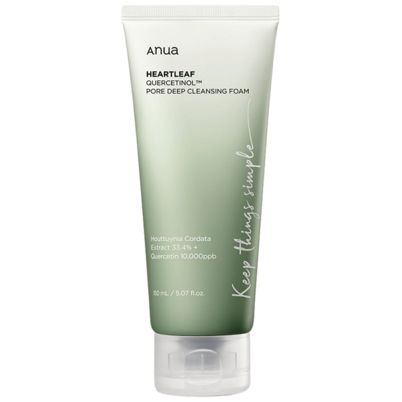 [26-350] Anua Heartleaf Quercetinol Pore Deep Cleansing Foam 150ml