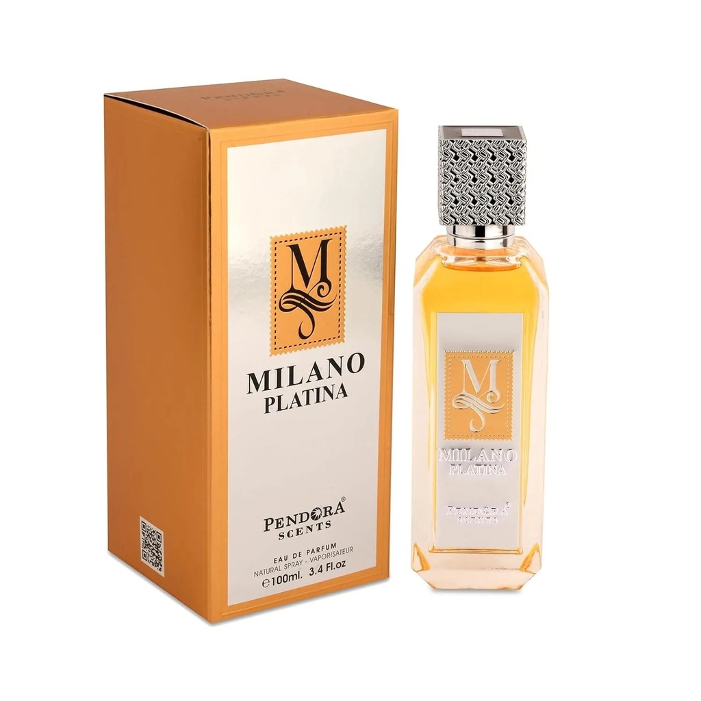 Pendora Scents Milano Platina Edp 100ml Men Inspired by Paco Rabanne 1 Million