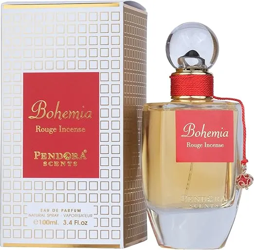 Pendora Scents Bohemia Rouge Incense Edp 100ml Unisex Inspired by Baccarat Rouge 540 Extrait
