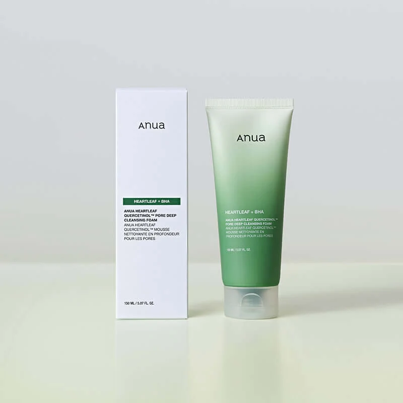 Anua Heartleaf Quercetinol Pore Deep Cleansing Foam 150ml