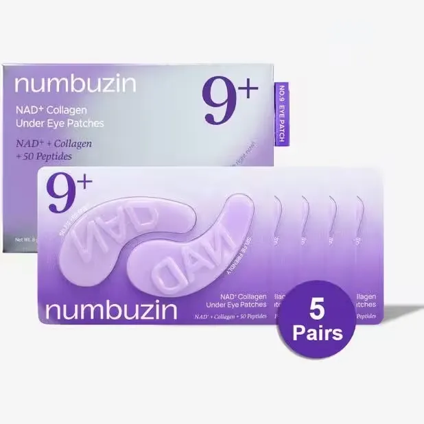 [26-458] Numbuzin No.9 Nad+ Collagen Under Eye Patches 5 Pcs