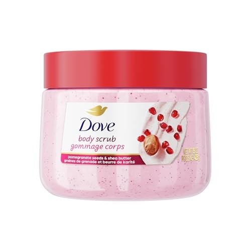 Dove Scrub for Women 425g (Dove Pomegranate and Shea Butter Body Scrub for Women 425g)