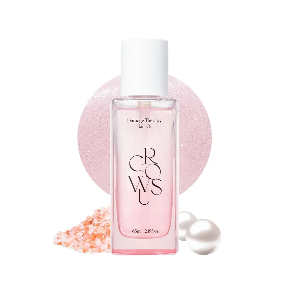 Growus Damage Therapy Hair Oil 65ml – Unisex (Frizz)