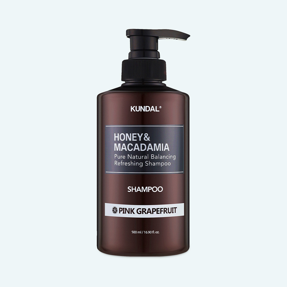 KUNDAL Honey & Macadamia Shampoo Pink Grapefruit 500ml