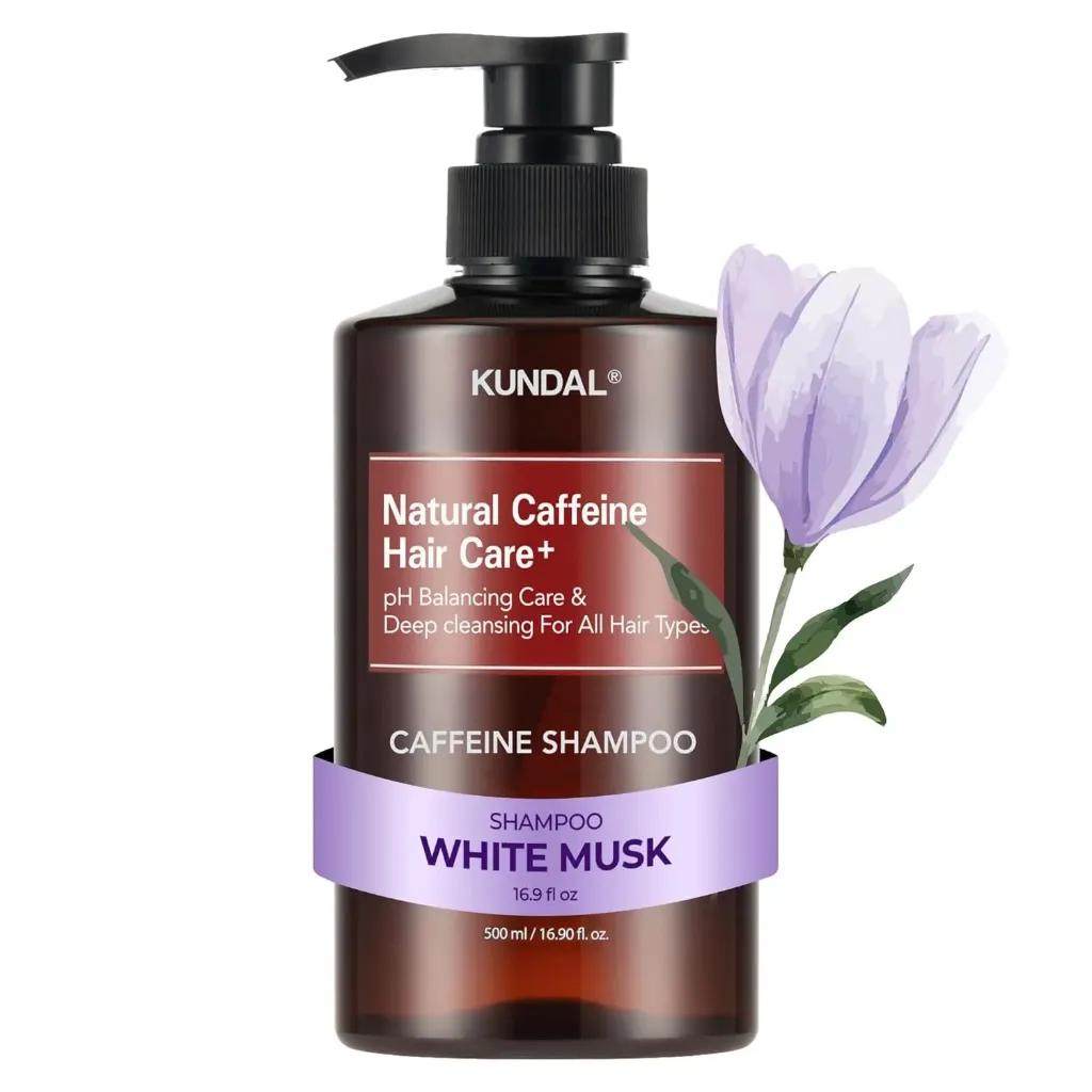 KUNDAL Caffeine Shampoo 500ml – Unisex