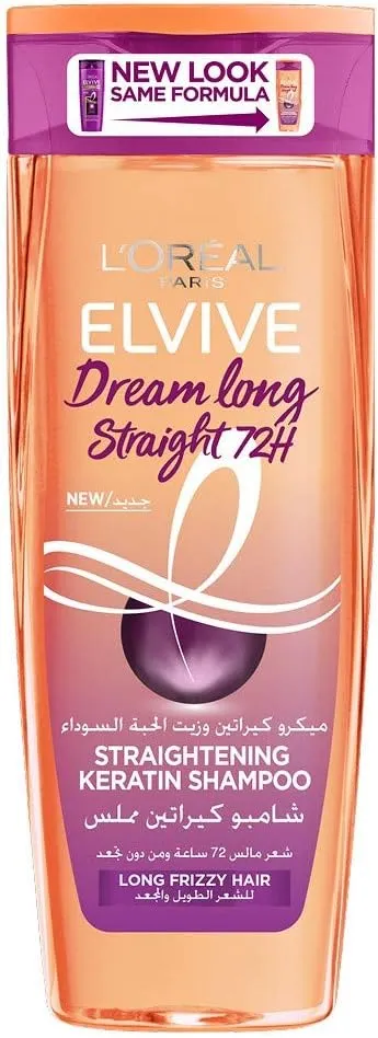 L’Oréal Elvive Dream Long Smoothing Shampoo 600ml – Unisex (Frizz)