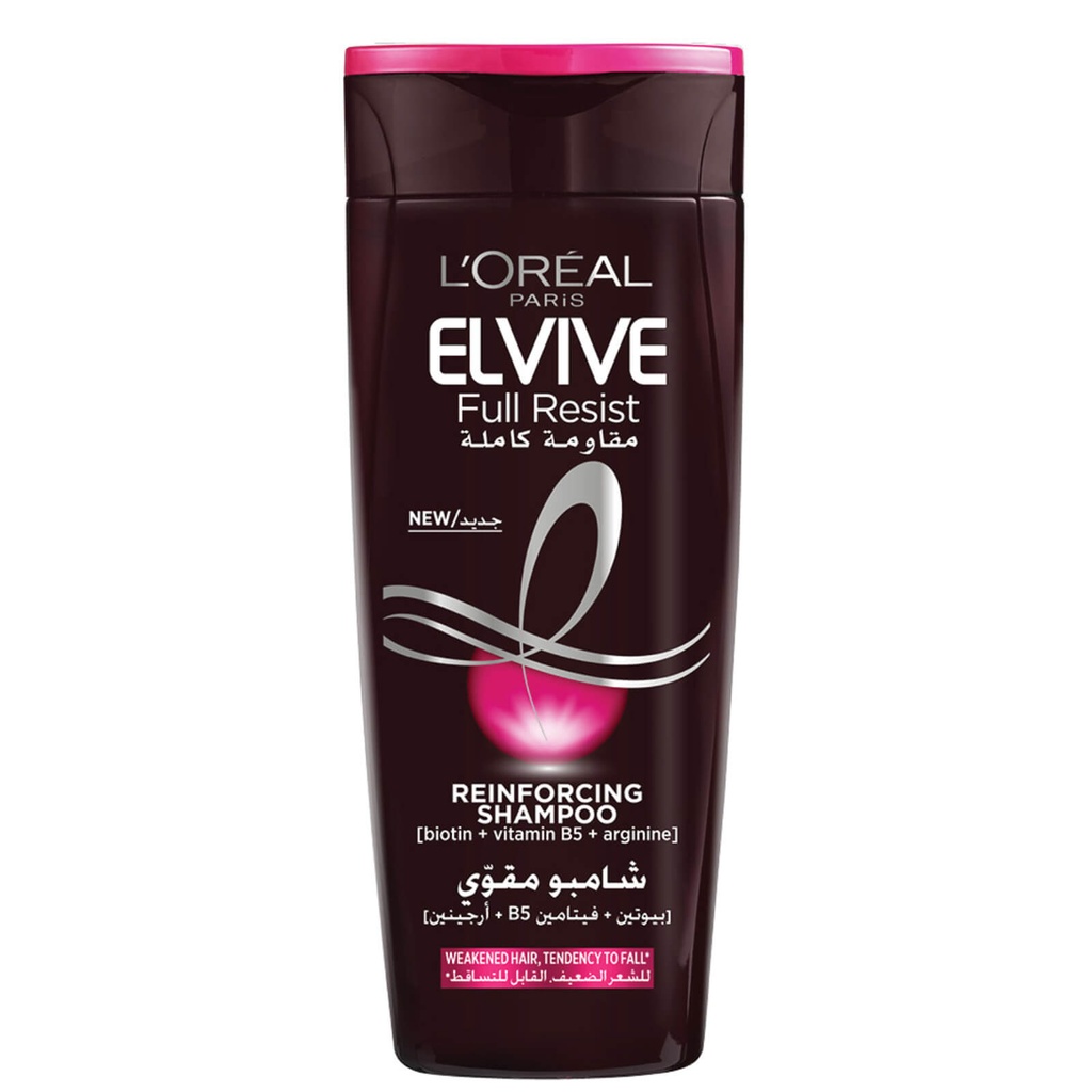 L’Oréal Elvive Full Resist Reinforcing Shampoo 600ml – Unisex (Breakage)