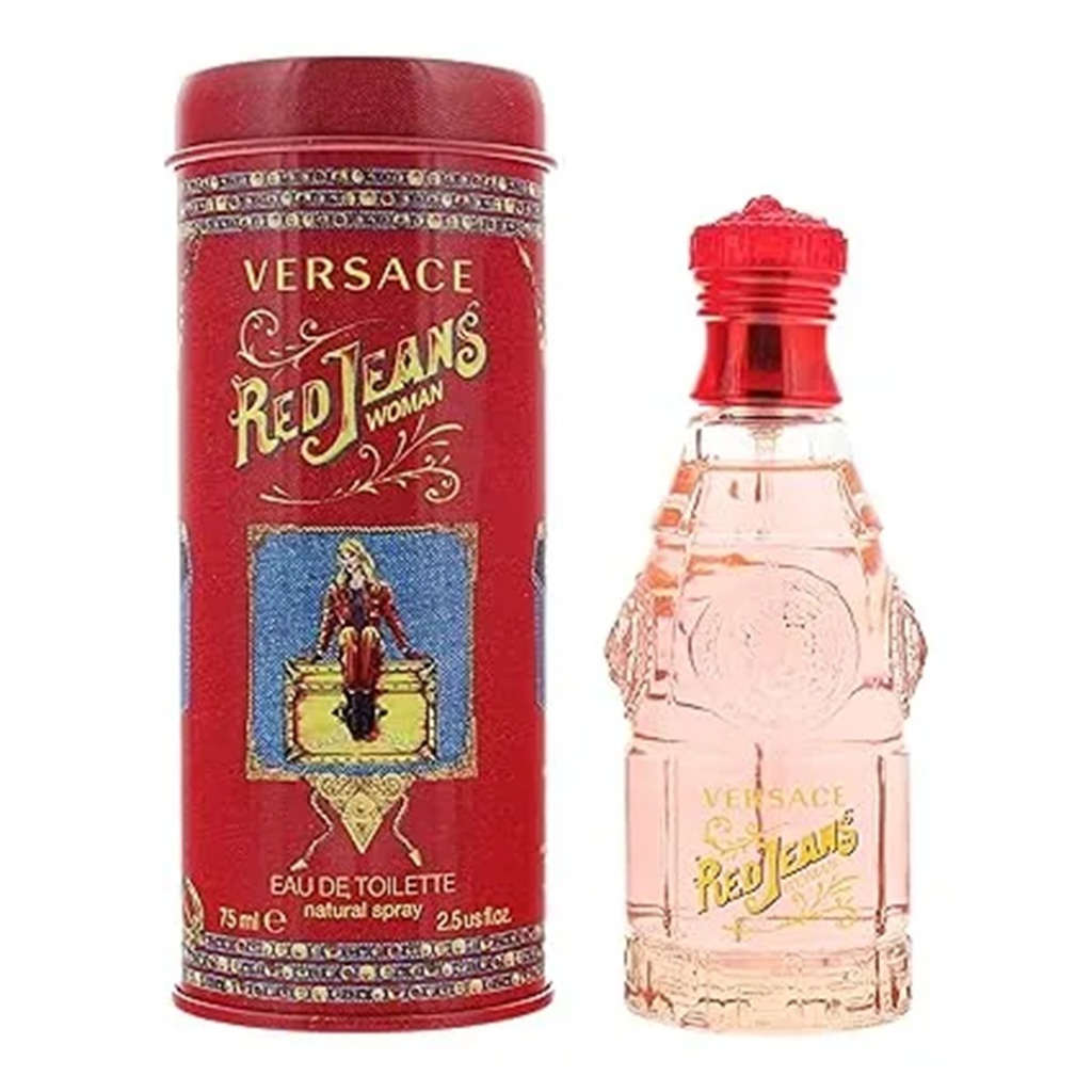 Versace Red Jeans Eau de Toilette 75ml for Women (Tester)