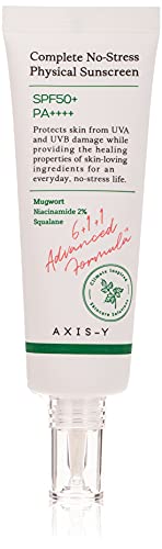 AXIS-Y 6+1+1 Complete No-Stress Physical Sunscreen PA++++ SPF50+ 50ml