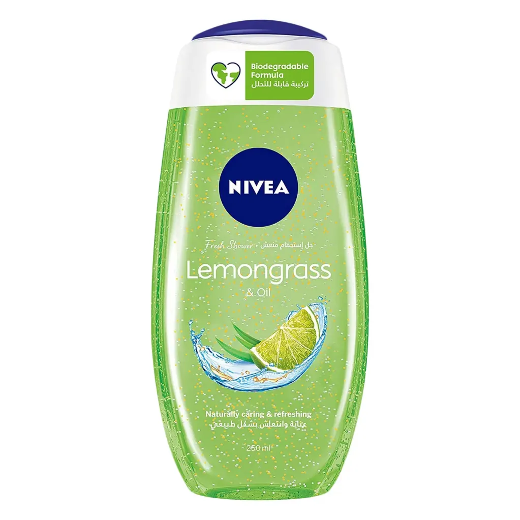 Nivea Shower Gel 250 ml (Lemon Grass and Oil)