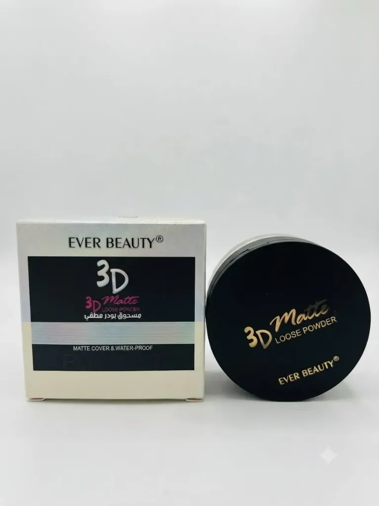Ever Beauty Matte Loose Powder| Matte Cover & Water-Proof Powder
