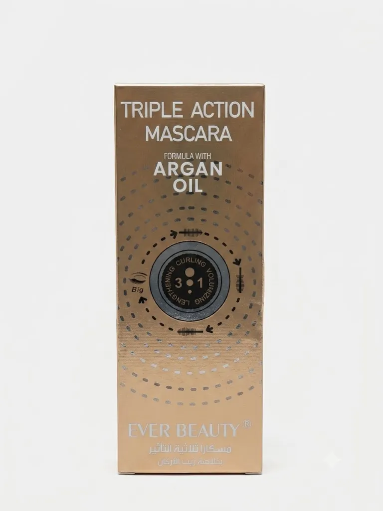 Ever Beauty Triple Action Formula With Argan Oil Mascara
