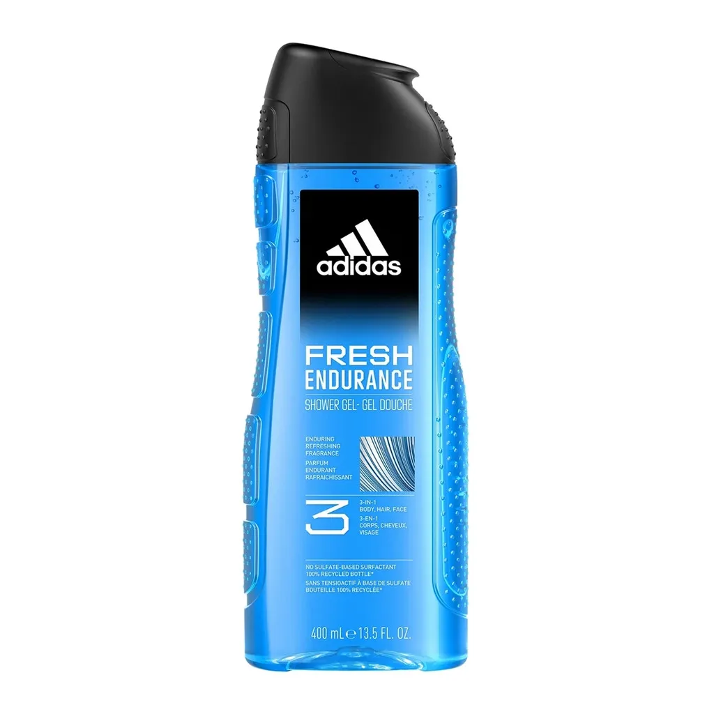 Adidas Shower Gel for Unisex 400ml (Fresh Endurance)