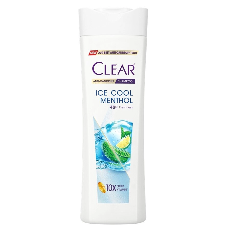 Clear Anti-Dandruff Shampoo 300ml (ICE COOL MENTHOL)