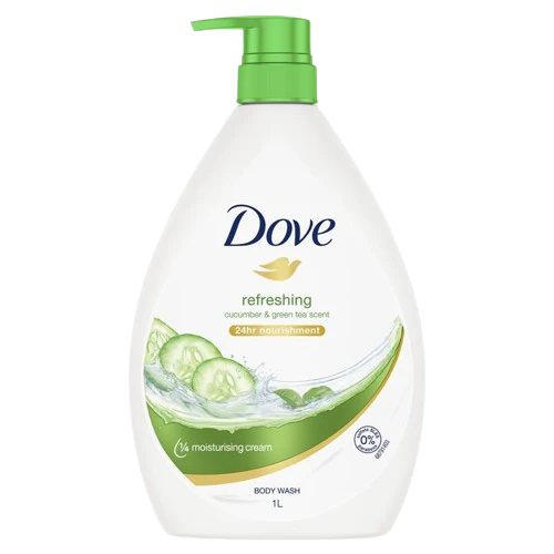 Dove Shower Gel for Unisex 1000ml (Refreshing)