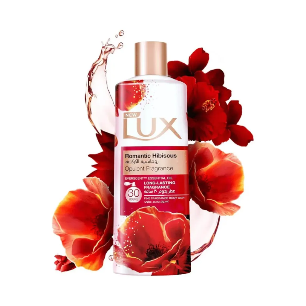 Lux Shower Gel 500ml (Romantic Hibiscus)