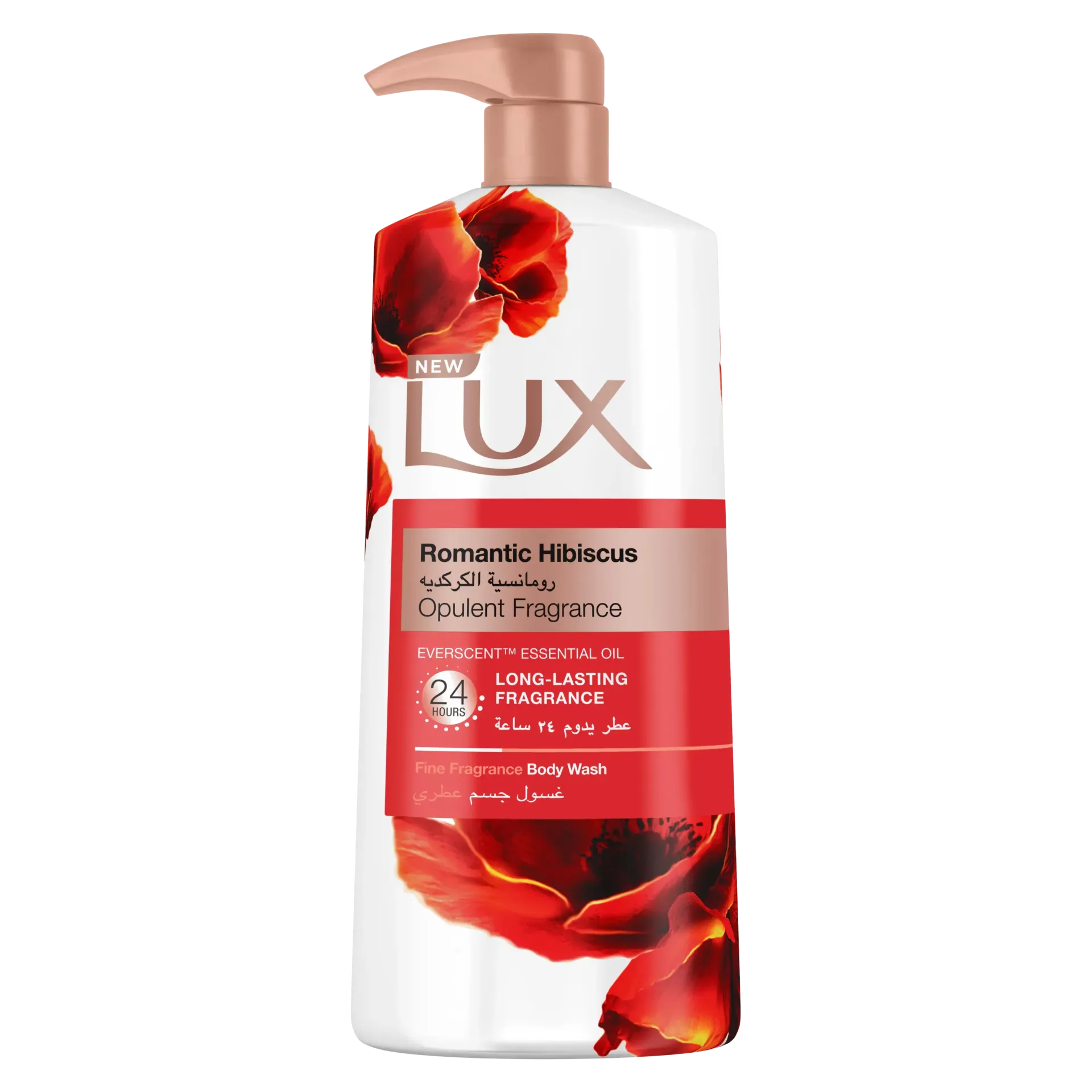 LUX Shower Gel 700ml (Romantic Hibiscus)