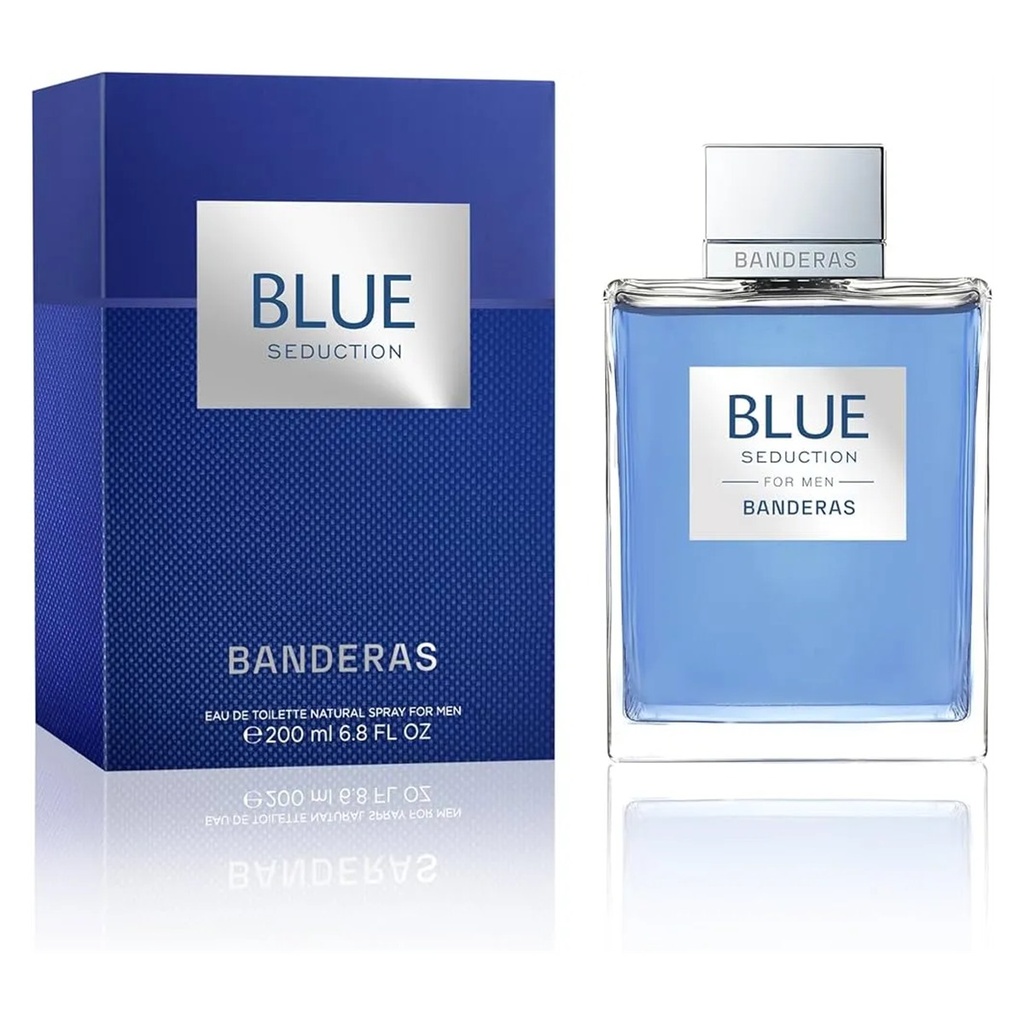 Antonio Banderas Blue Seduction Eau de Toilette 200ml for Men