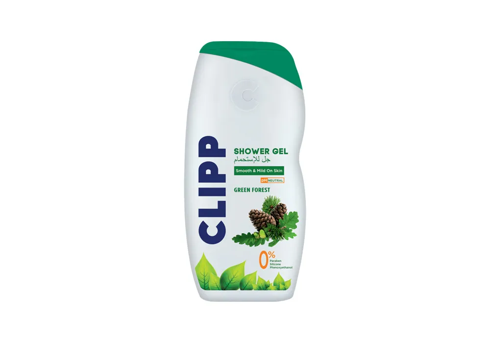 Clip Shower Gel 750ml (Green Forest)