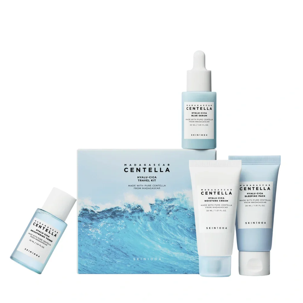 SKIN1004 - Madagascar Centella Hyalu-Cica Travel Kit (1 Set 4 Items)
