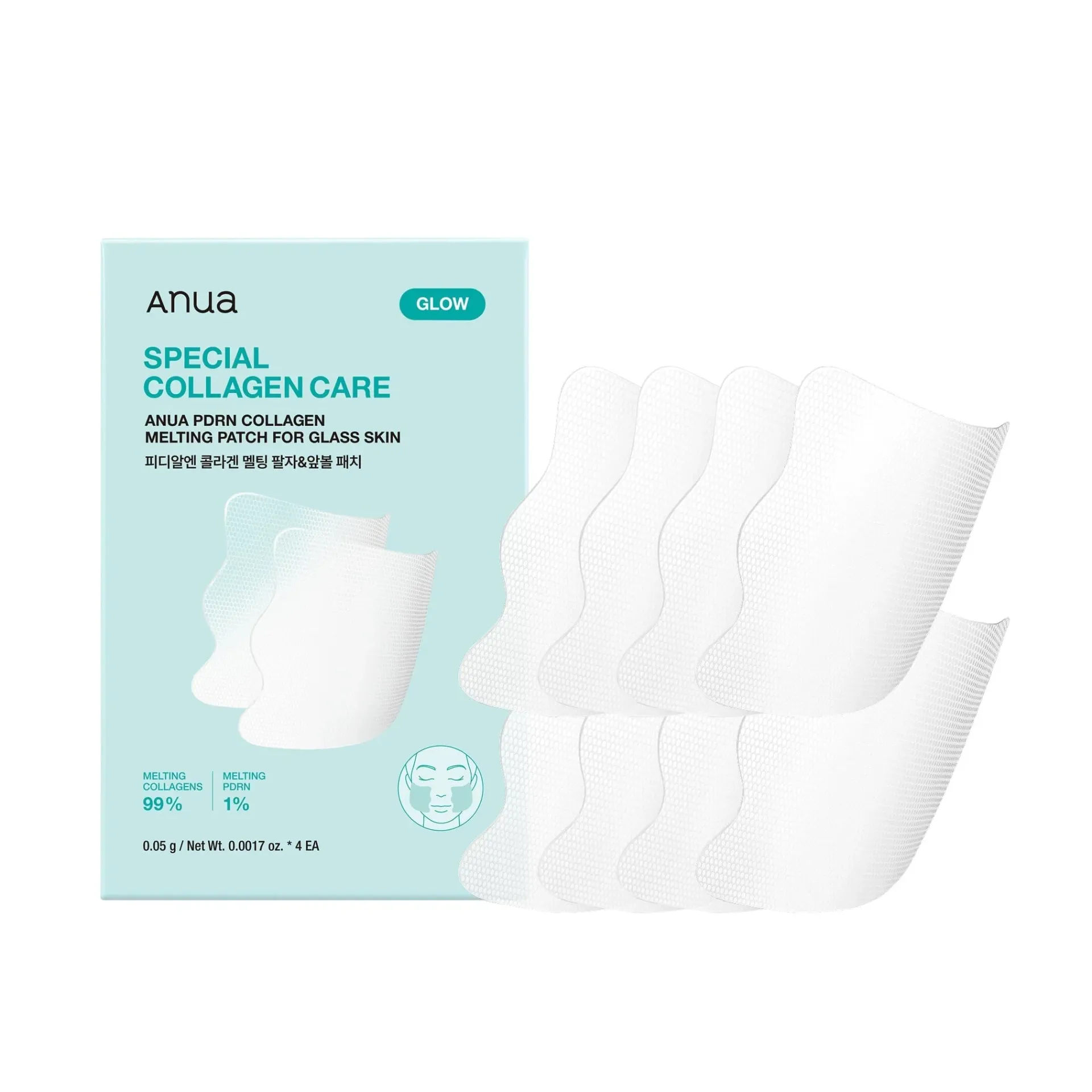 ANUA PDRN Collagen Melting Patch For Glass Skin