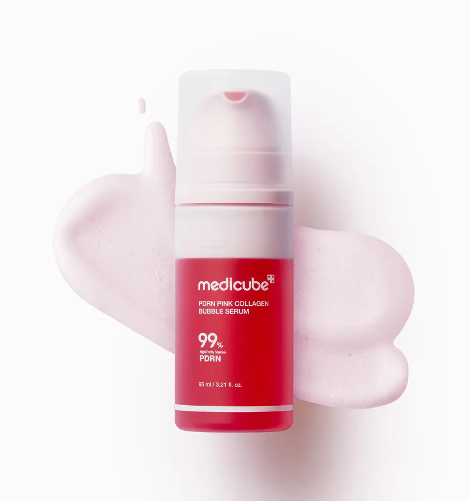 Medicube PDRN Pink Collagen Bubble Serum 95ml