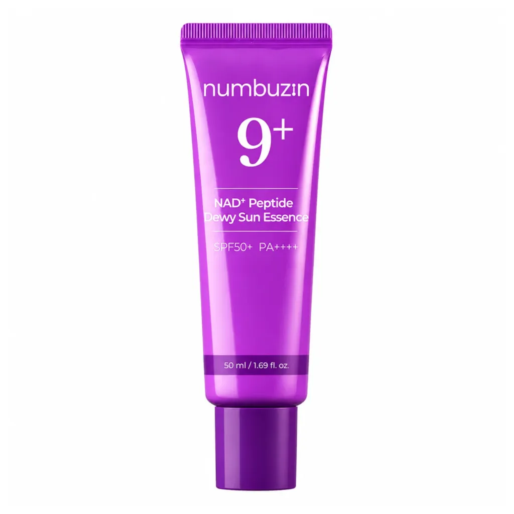 Numbuzin No.9 NAD+ Peptides Dewy Sun Essence SPF 50 PA++++ 50ml