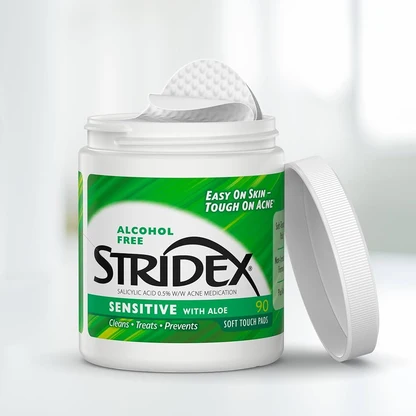 [27-028] STRIDEX Alcohol Free 55 Soft Touch Pads