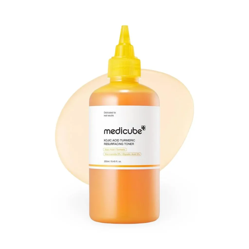 Medicube Kojic Acid Turmeric Resurfacing Toner - 250 ml