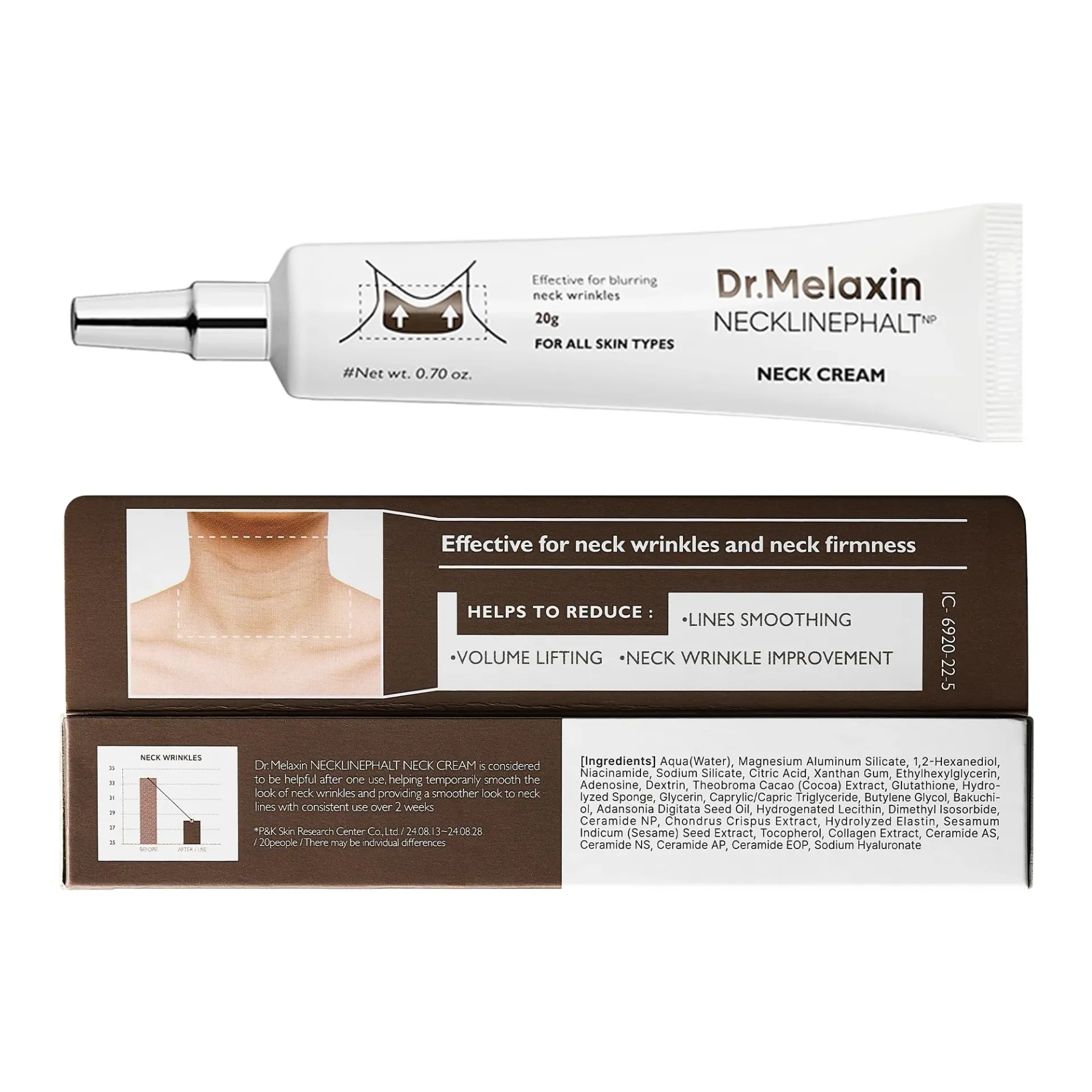 Dr. Melaxin Necklinephalt Neck Cream 20g